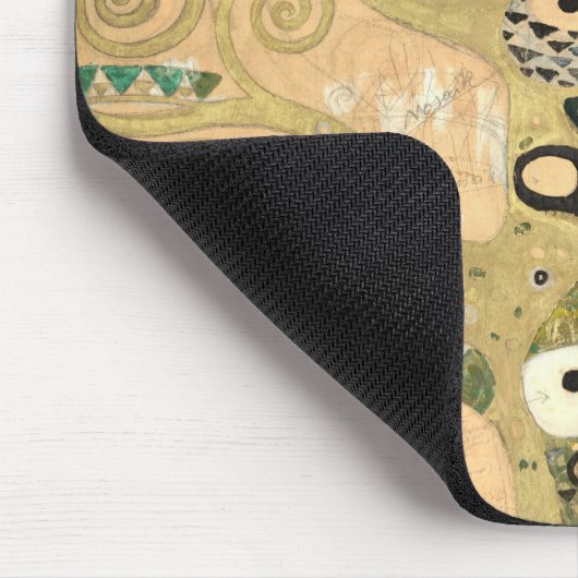 Gustav Klimt - Der Baum des Lebens, Stoclet Frieze Mousepad (Ecke)