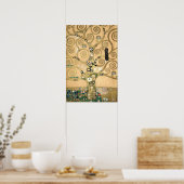 Gustav Klimt - Der Baum des Lebens, Stoclet Frieze Poster (Küche)