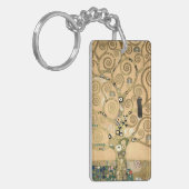 Gustav Klimt - Der Baum des Lebens, Stoclet Frieze Schlüsselanhänger (Vorderseite links)