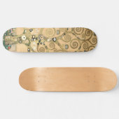 Gustav Klimt - Der Baum des Lebens, Stoclet Frieze Skateboard (Horizontal)