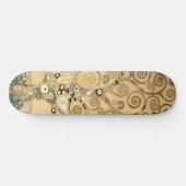 Gustav Klimt - Der Baum des Lebens, Stoclet Frieze Skateboard (Horizontal)