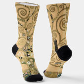 Gustav Klimt - Der Baum des Lebens, Stoclet Frieze Socken (Gewinkelt)