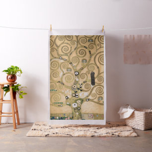 Gustav Klimt - Der Baum des Lebens, Stoclet Frieze Stoff