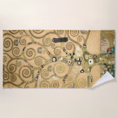 Gustav Klimt - Der Baum des Lebens, Stoclet Frieze Strandtuch (Vorderseite)