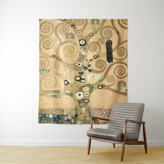 Gustav Klimt - Der Baum des Lebens, Stoclet Frieze Wandteppich (Beispiel)