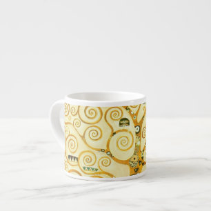 Gustav Klimt Der Baum Des Lebens Vintage Art Nouve Espressotasse