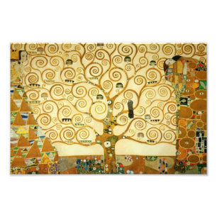 Gustav Klimt Der Baum Des Lebens Vintage Art Nouve Fotodruck
