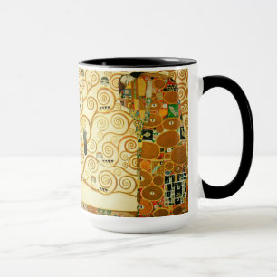 Gustav Klimt Der Baum Des Lebens Vintage Art Nouve Tasse