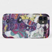 Gustav Klimt der Jungfrau iPhone Fall Case-Mate iPhone Hülle (Rückseite (Horizontal))