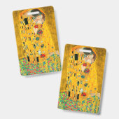 Gustav Klimt Der Kiss Ausweis (Vorder- & Rückseite)
