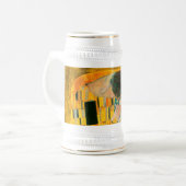 Gustav Klimt Der Kiss Bierglas (Vorderseite Links)