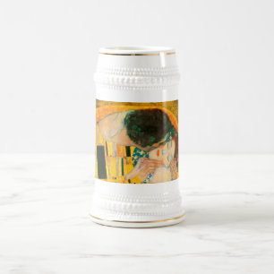 Gustav Klimt Der Kiss Bierglas