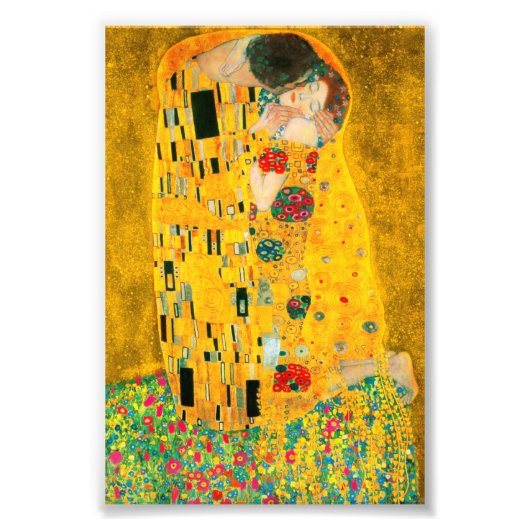 Gustav Klimt Der Kiss Fotodruck (Vorne)