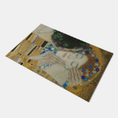 Gustav Klimt Der Kiss Fußmatte (Schrägansicht)