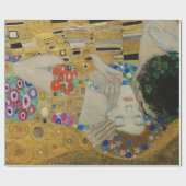 Gustav Klimt Der Kiss Geschenkpapier (Flach)