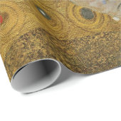 Gustav Klimt Der Kiss Geschenkpapier (Rolleneckpunkt)
