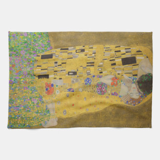 Gustav Klimt Der Kiss Geschirrtuch