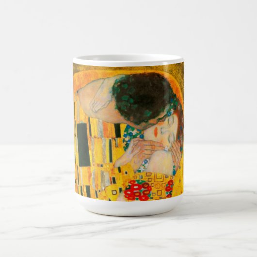 Gustav Klimt Der Kiss Kaffeetasse (Mittel)