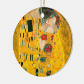 Gustav Klimt Der Kiss Keramik Ornament (Links)