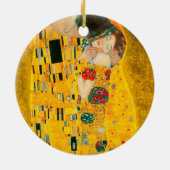 Gustav Klimt Der Kiss Keramik Ornament (Hinten)