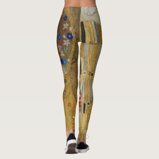 Gustav Klimt Der Kiss Leggings (Rückseite)