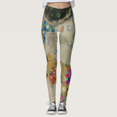 Gustav Klimt Der Kiss Leggings (Vorderseite)