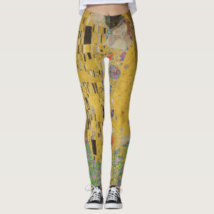 Gustav Klimt Der Kiss Leggings