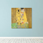Gustav Klimt Der Kiss Leinwanddruck (Insitu (Holzboden))