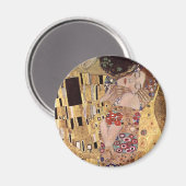 Gustav Klimt ~ der Kiss Magnet (Vorderseite/Rückseite)