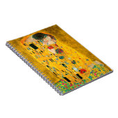 Gustav Klimt Der Kiss Notizblock (Rechte Seite)