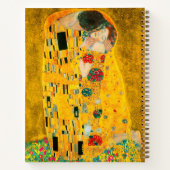 Gustav Klimt Der Kiss Notizblock (Rückseite)