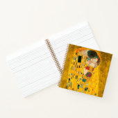 Gustav Klimt Der Kiss Notizblock (Innenseite)