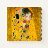 Gustav Klimt Der Kiss Notizblock (Rückseite)