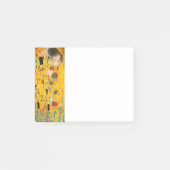 Gustav Klimt Der Kiss Post-it Klebezettel (Vorderseite)