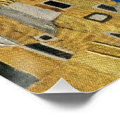 Gustav Klimt Der Kiss Poster (Ecke)