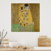 Gustav Klimt Der Kiss Poster (Küche)