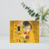 Gustav Klimt Der Kiss Postkarte (Stehend Vorderseite)