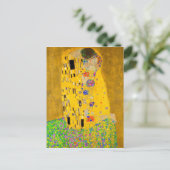Gustav Klimt Der Kiss Postkarte (Stehend Vorderseite)