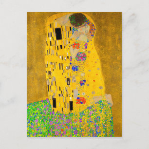 Gustav Klimt Der Kiss Postkarte
