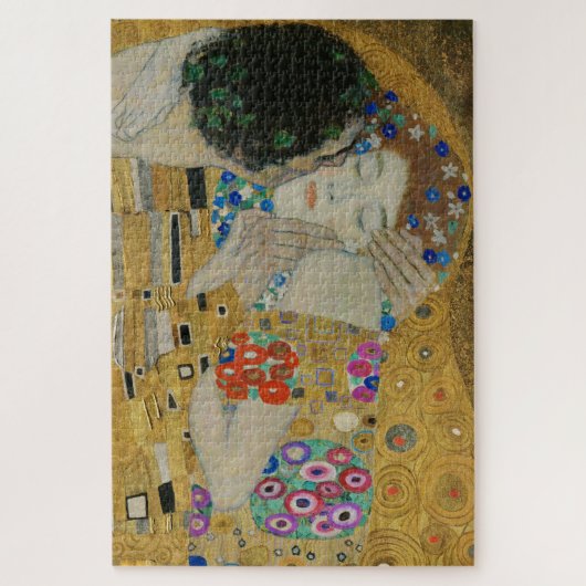 Gustav Klimt Der Kiss Puzzle (Vertikal)