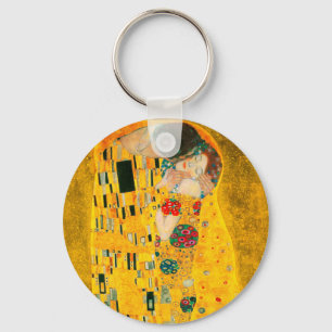 Gustav Klimt Der Kiss Schlüsselanhänger