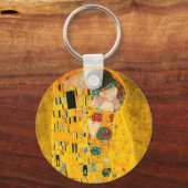 Gustav Klimt Der Kiss Schlüsselanhänger (Vorderseite)
