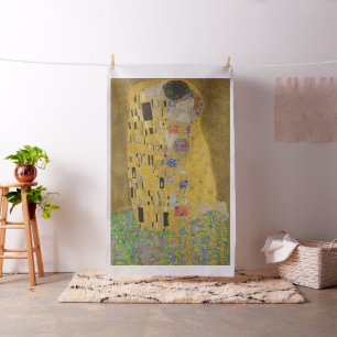 Gustav Klimt Der Kiss Stoff