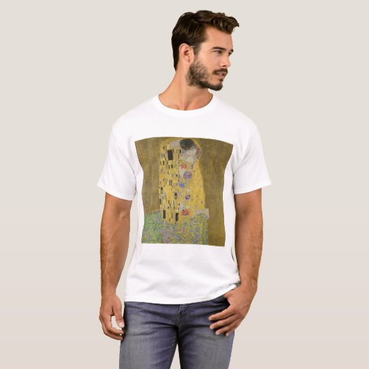 Gustav Klimt Der Kiss T-Shirt (Vorne ganz)