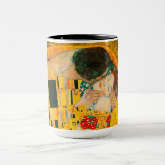 Gustav Klimt Der Kiss Tasse (Zentrum)