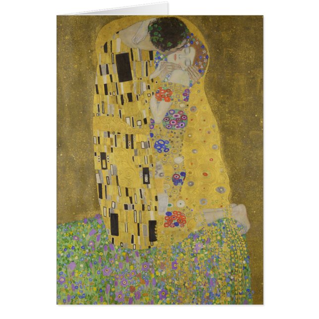 Gustav Klimt Der Kuss (Vorne)