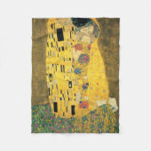 GUSTAV KLIMT - Der Kuss 1907 Fleecedecke (Vorderseite)