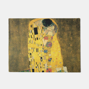 GUSTAV KLIMT - Der Kuss 1907 Fußmatte