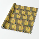 GUSTAV KLIMT - Der Kuss 1907 Geschenkpapier<br><div class="desc">GUSTAV KLIMT - Der Kuss 1907
Öl- und Goldfolie auf Leinwand</div>