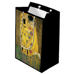 GUSTAV KLIMT - Der Kuss 1907 Mittlere Geschenktüte
